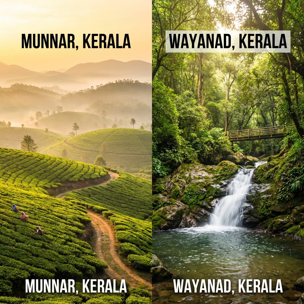 Munnar vs Wayanad: Which Is Better for Your Kerala Trip?